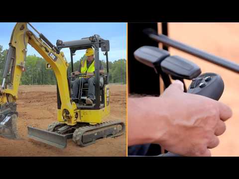 Stick Steer on the Cat® Next Generation Mini Excavators