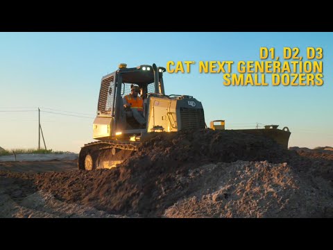 Overview of the Next Generation Cat® D1, D2 and D3 Small Dozers