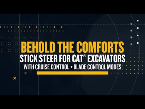 Stick Steer for Cat® Excavators